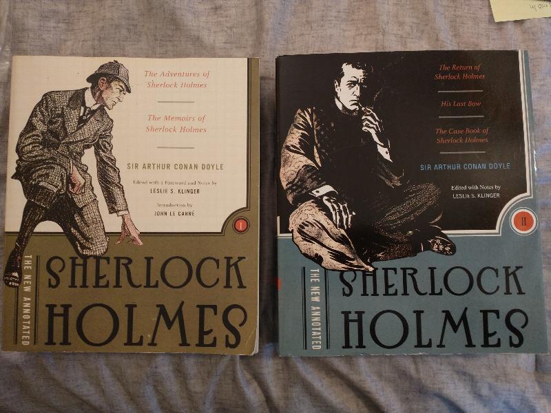 THE NEW ANNOTATED SHERLOCK HOLMES VOL I & II